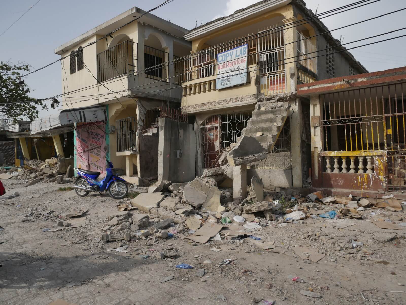 Aide d'urgence en Haïti