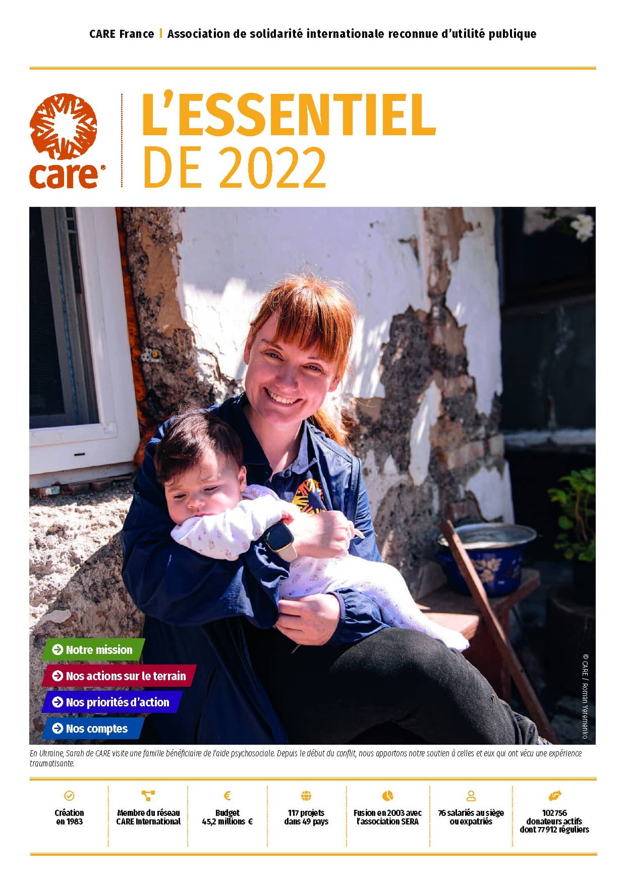Rapport annuel de CARE 2022